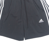 ADIDAS Mesh Lined Mens Swimming Shorts Black Relaxed M W30