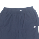 ADIDAS Mens Sports Shorts Blue Relaxed L W30