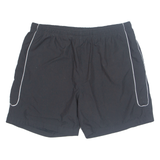 NIKE Mesh Lined Mens Swimming Shorts Black Relaxed 2XL W36