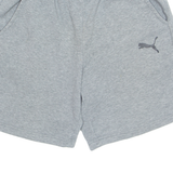 PUMA Mens Sports Shorts Grey Relaxed M W30