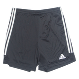ADIDAS Prime Green Mens Sports Shorts Black Relaxed M W29
