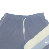 NIKE Mens Sports Shorts Blue Relaxed XL W33