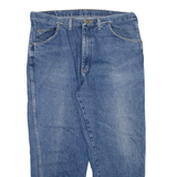 WRANGLER Mens Jeans Blue Regular Tapered Stone Wash W36 L26