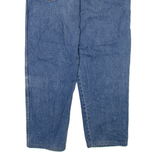 WRANGLER Mens Jeans Blue Regular Tapered Stone Wash W36 L26