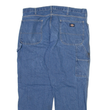 DICKIES Carpenter Mens Jeans Blue Regular Straight W38 L30
