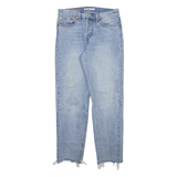 LEVI'S Womens Jeans Blue Regular Tapered Stone Wash W29 L27