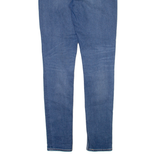 LEVI'S 721 Womens Jeans Blue Slim Skinny Stone Wash W30 L34