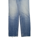 LEVI'S Mens Jeans Blue Regular Straight Stone Wash W33 L32