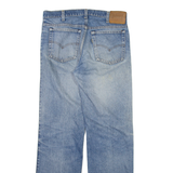 LEVI'S Mens Jeans Blue Regular Straight Stone Wash W33 L32