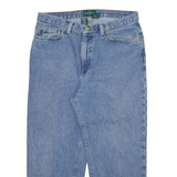 LAUREN RALPH LAUREN Womens Jeans Blue Relaxed Straight W32 L24
