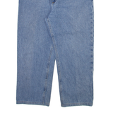 LAUREN RALPH LAUREN Womens Jeans Blue Relaxed Straight W32 L24