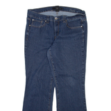 CALVIN KLEIN Womens Jeans Blue Regular Flared W36 L32