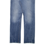 GUESS Mens Jeans Blue Regular Tapered Stone Wash W33 L31