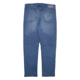 CHAPS Mens Jeans Blue Regular Straight Stone Wash W36 L32