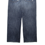 7 FOR ALL MANKIND Womens Jeans Blue Regular Straight Stone Wash W33 L27