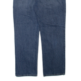 CARHARTT Mens Jeans Blue Relaxed Straight W38 L32