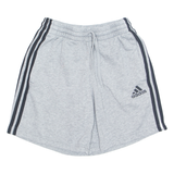 ADIDAS Mens Sports Shorts Grey Relaxed S W22
