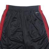 NIKE DRI FIT Mens Sports Shorts Black Relaxed L W30