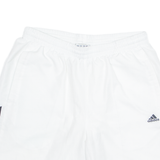 ADIDAS Mens Sports Shorts White Relaxed M W28