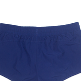 PUMA Mesh Lined Womens Sports Shorts Blue Relaxed UK 14 W33