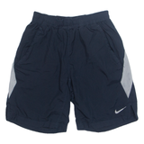 NIKE Dri Fit Mesh Lined Mens Swimming Shorts Blue Relaxed S W26