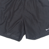 NIKE Mesh Lined Mens Swimming Shorts Black Relaxed XS W24