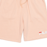 FILA Mens Sports Shorts Pink Relaxed S W28