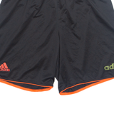 ADIDAS Mens Sports Shorts Black Relaxed L W28