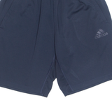 ADIDAS Mens Sports Shorts Blue Relaxed M W24
