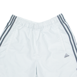 ADIDAS Lined Mens Sports Shorts Green Relaxed M W30