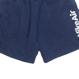 NIKE AIR Mens Sports Shorts Blue Relaxed M W28