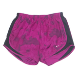 NIKE DRI FIT Womens Sports Shorts Pink Relaxed S W26