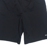 NIKE Mens Sports Shorts Black Relaxed S W26