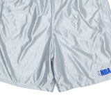 NBA Elevation Mens Sports Shorts Silver Relaxed XL W38