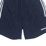 ADIDAS Mesh Lined Mens Swimming Shorts Blue Relaxed L W28
