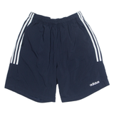 ADIDAS Mesh Lined Mens Swimming Shorts Blue Relaxed L W28