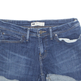LEVI'S Cut Off Womens Denim Shorts Blue M W30