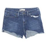 LEVI'S Cut Off Womens Denim Shorts Blue M W30
