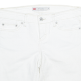 LEVI'S Bermuda Womens Denim Shorts White M W30