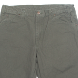 DICKIES Cut Off Carpenter Mens Workwear Shorts Grey M W34