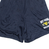 CHAMPION West Virginia Mountaineers Football USA Mens Sports Shorts Blue M W26