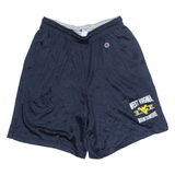 CHAMPION West Virginia Mountaineers Football USA Mens Sports Shorts Blue M W26