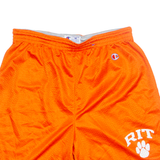 CHAMPION RIT Tigers Usa Mens Sports Shorts Orange M W30