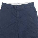 DICKIES Cargo Mens Workwear Shorts Blue Relaxed L W36