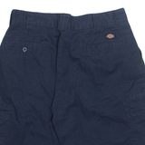 DICKIES Cargo Mens Workwear Shorts Blue Relaxed L W36