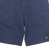 DICKIES Chino Mens Workwear Shorts Blue Relaxed M W34