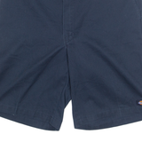 DICKIES Mens Workwear Shorts Blue L W36