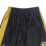 NIKE Missouri Tigers Football USA Mens Sports Shorts Black Relaxed M W30