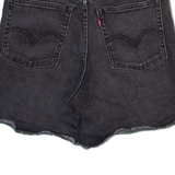 LEVI'S Womens Denim Shorts Grey XS W25