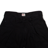 LEE COOPER Womens Casual Shorts Black Relaxed S W28